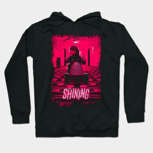 Shining Legacy Embrace the Iconic Horror Genre and Memorable Characters of the Classic Film on a Tee Hoodie